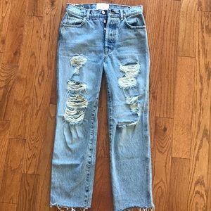 Revive Denim straight leg jeans